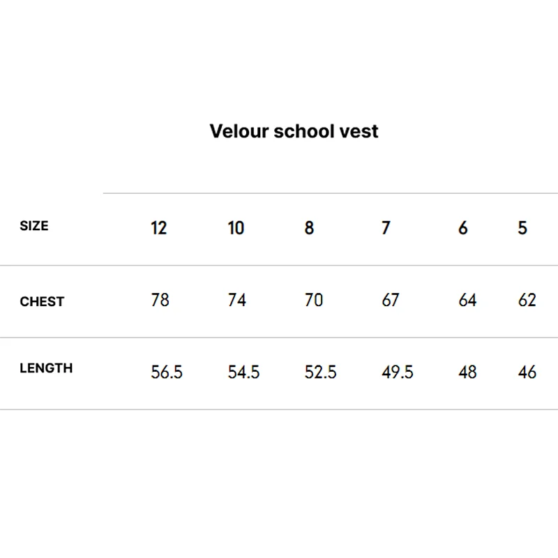 M&T Wear - Kids school clothes boy/girl school vest navy velour lining hooded outside jacket front zippers and embroided heart kids tops