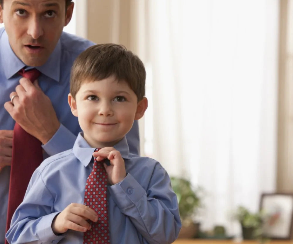 M&T Wear - Exquisite Floral Silk Necktie & Cufflink Set