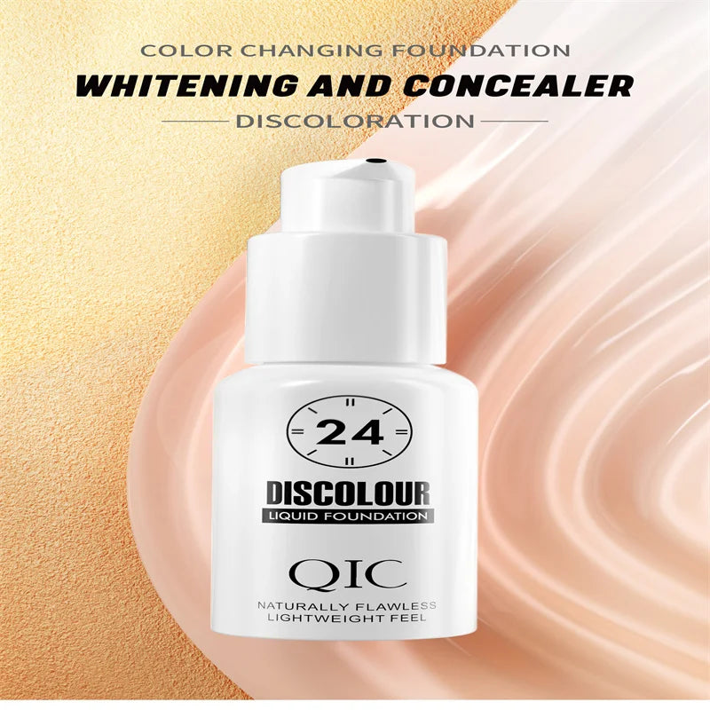 M&T Wear – Magic Color Changing Liquid Foundation (Soft Matte, Long-Lasting, Hydrating)