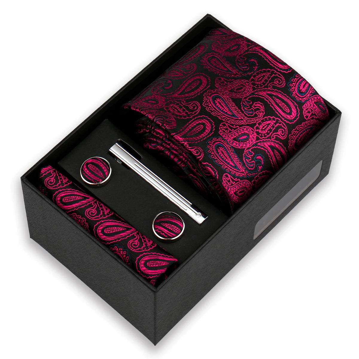 M&T Wear - Luxury Paisley Tie & Suit Gift