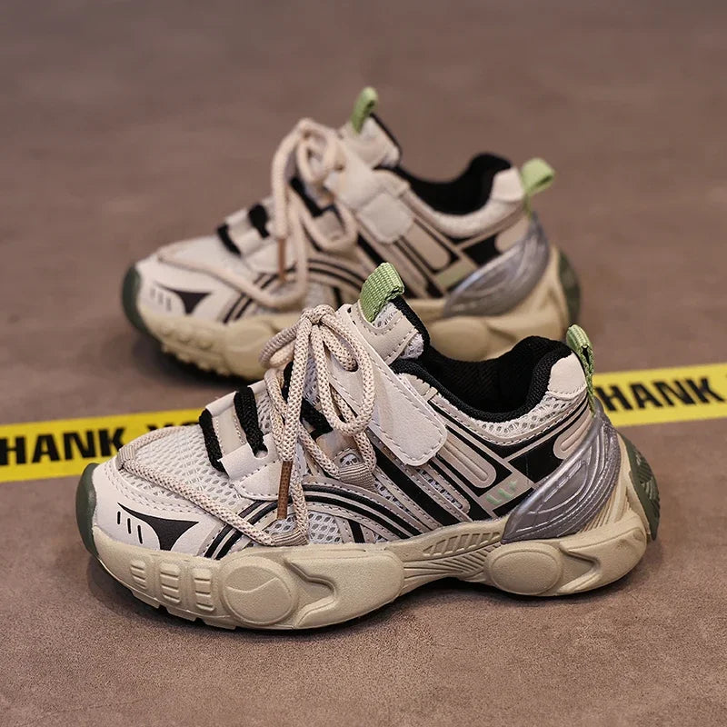 M&T Wear - Kids Sport Shoes Non-slip Fashion Toddler 2025 New Autumn Children Shoes for Boys Mesh Breathable Girls Sneakers Size 26-36