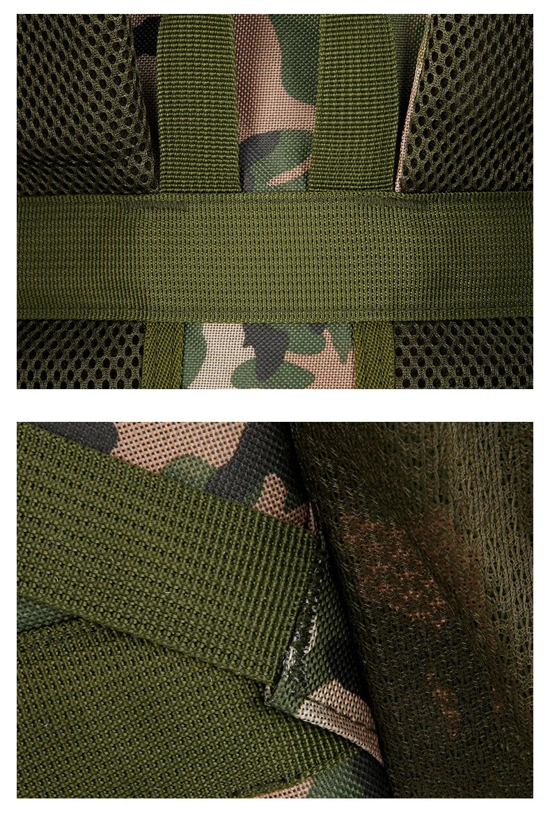 M&T Wear - 90L Large Capacity Tactical Mountaineering Backpack with Molle System