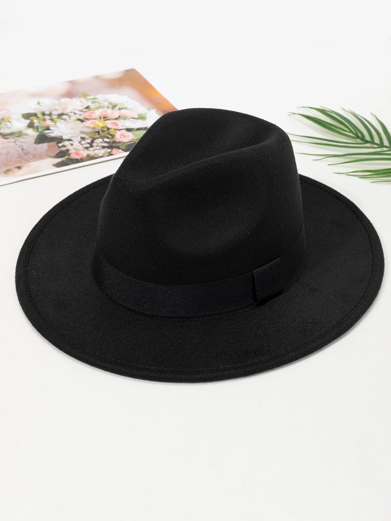 M&T Wear - Large Brim Formal Woolen Jazz Fedora