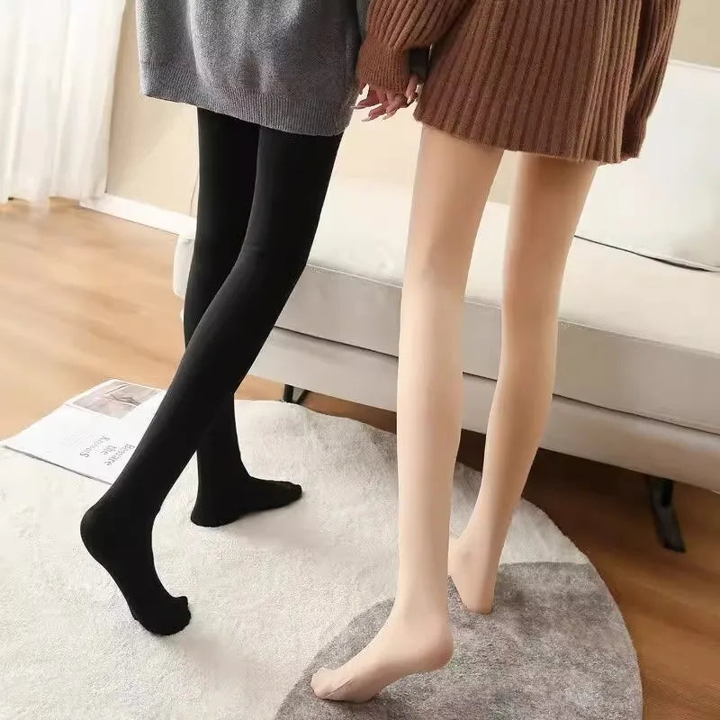 M&T Wear - Winter Velvet High Waist Leggings for Women