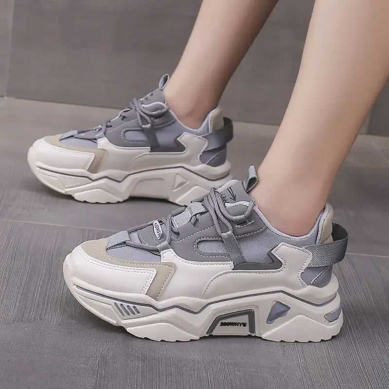 M&T Wear - Sports Shoes for Women Sneakers Athletic Trends 2025 High on Platform Woman Footwear Deals Cheap Walking Comfortable and Elegant