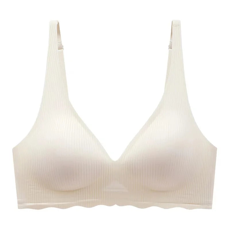 M&T Wear - Seamless Deep V Soft Support Cool Underwear Bra