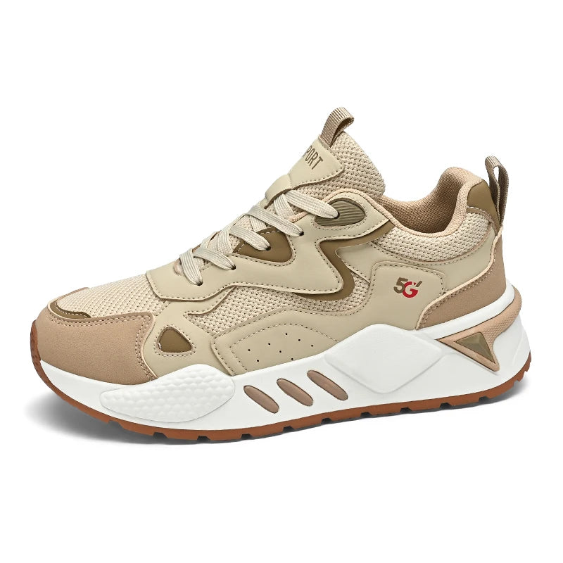 M&T Wear - Men's Casual Shoes Feature A Breathable Mesh Upper and A Thick Sole Making Them Fashionable and Versatile for Casual Wear