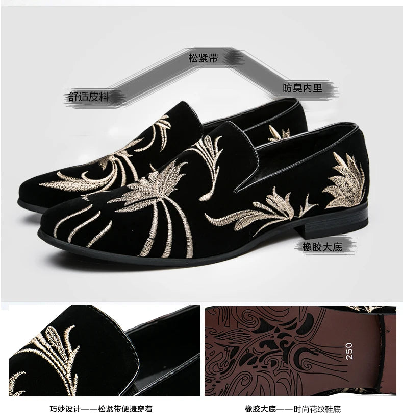 M&T Wear - Fashion Casual Leather Shoes For Men Comfortable Slip On Loafers Men Summer High Quality Social Shoes Male Large Size Flat Shoes