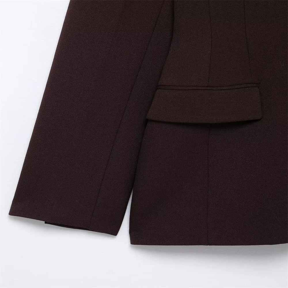 M&T Wear - Spring 2025 Women's Versatile Wide-Leg Suit Set