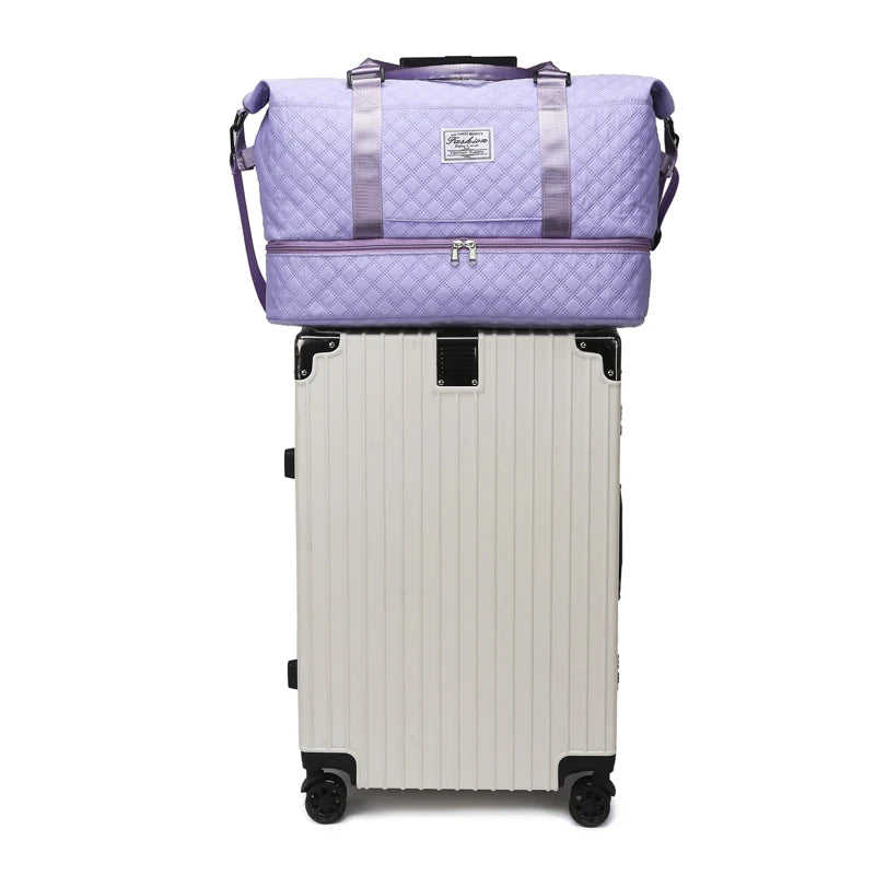 M&T Wear - Large Capacity Travel Duffle Bag & Weekender Tote