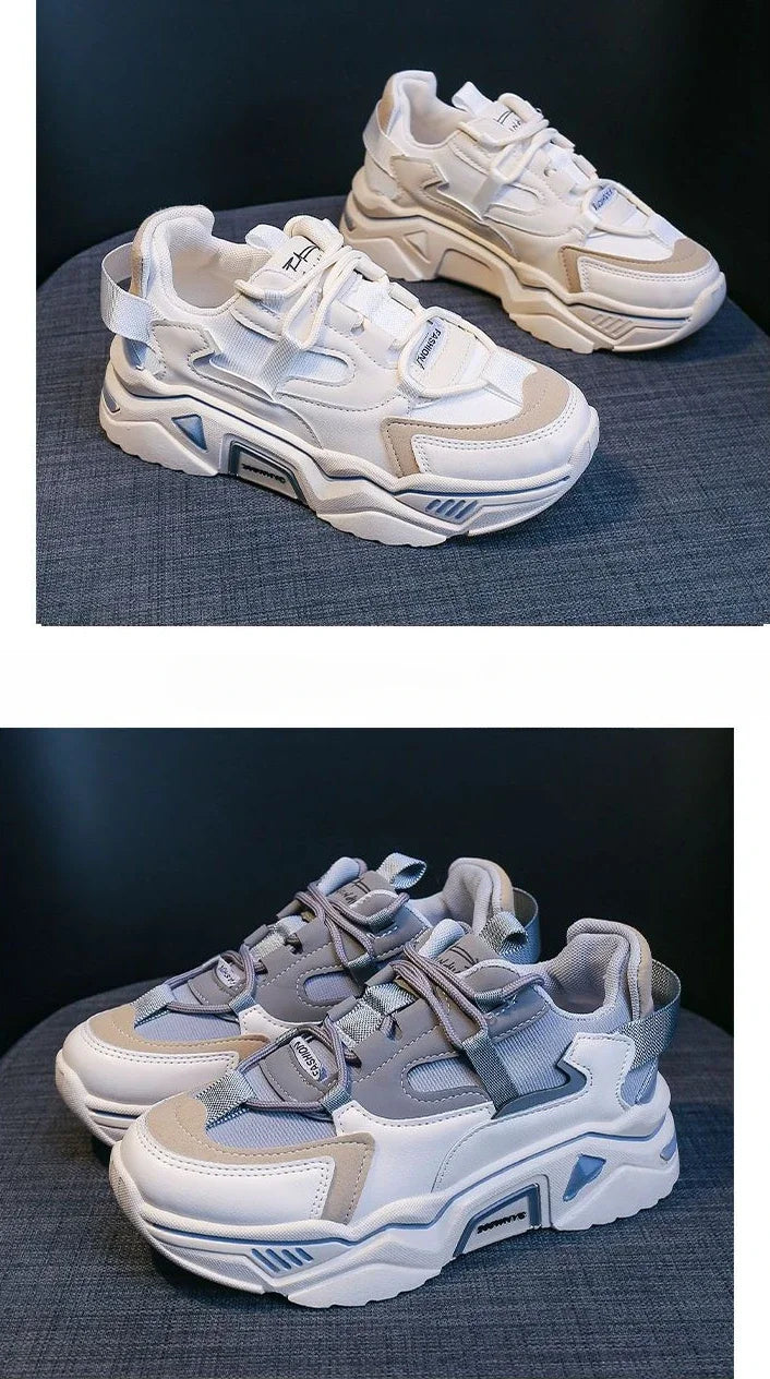 M&T Wear - Sports Shoes for Women Sneakers Athletic Trends 2025 High on Platform Woman Footwear Deals Cheap Walking Comfortable and Elegant