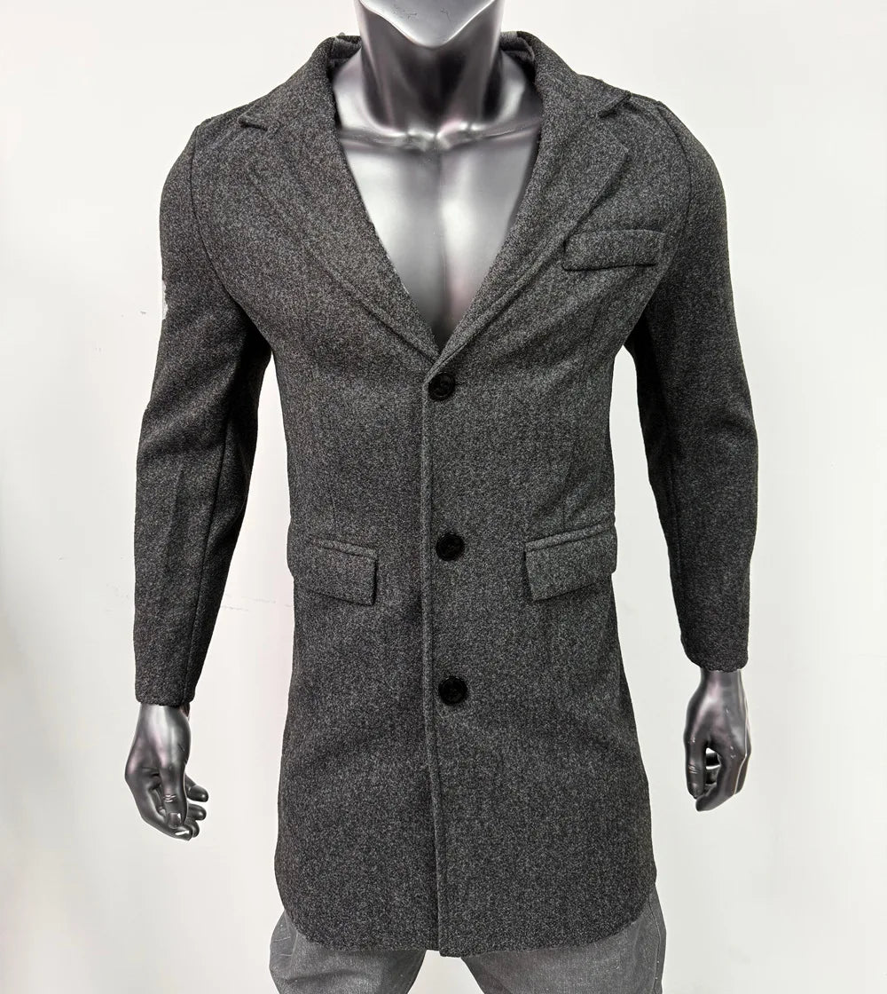 M&T Wear - Men's Solid Color Business Casual Autumn Jacket