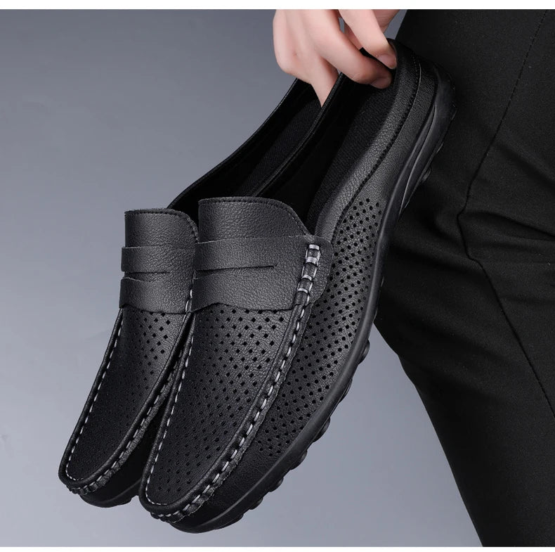 M&T Wear - Men's casual shoes four season light versatile fashion soft soled outdoor comfortable semi slippers wear-resistant casual shoes