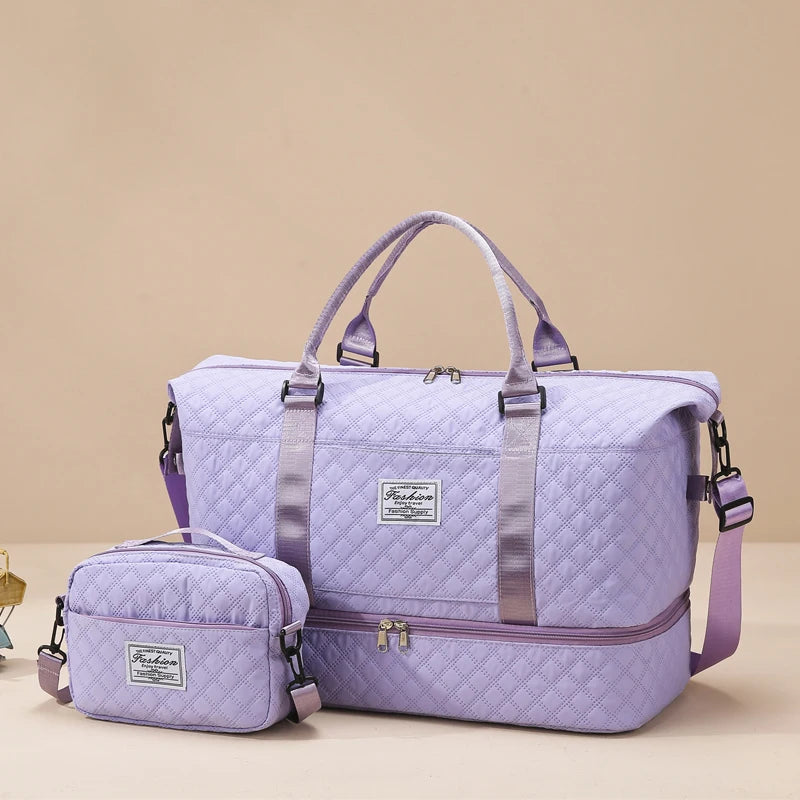 M&T Wear - Large Capacity Travel Duffle Bag & Weekender Tote