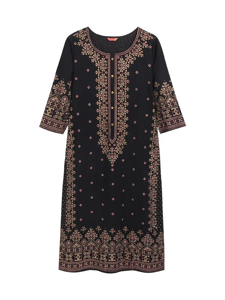 M&T Wear - Pakistani Cotton Floral Printed Kurti for Women