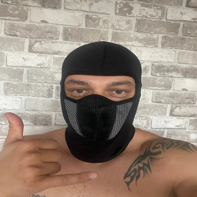 M&T Wear - Full Face Cycling & Motorcycle Mask, Windproof & Breathable