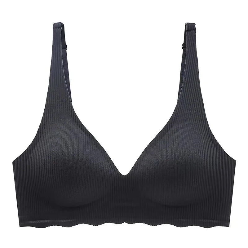 M&T Wear - Seamless Deep V Soft Support Cool Underwear Bra