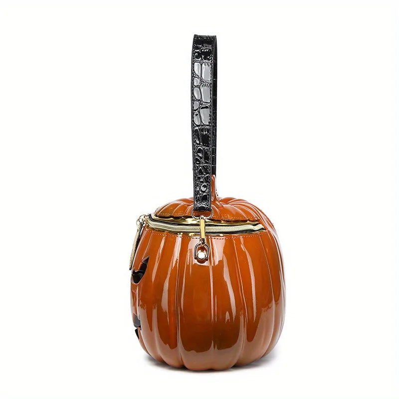 M&T Wear – Pumpkin Crossbody Bag | Funny Halloween Novelty Purse for Women