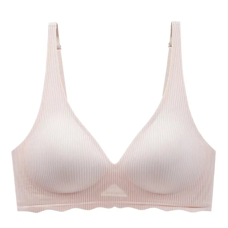 M&T Wear - Seamless Deep V Soft Support Cool Underwear Bra