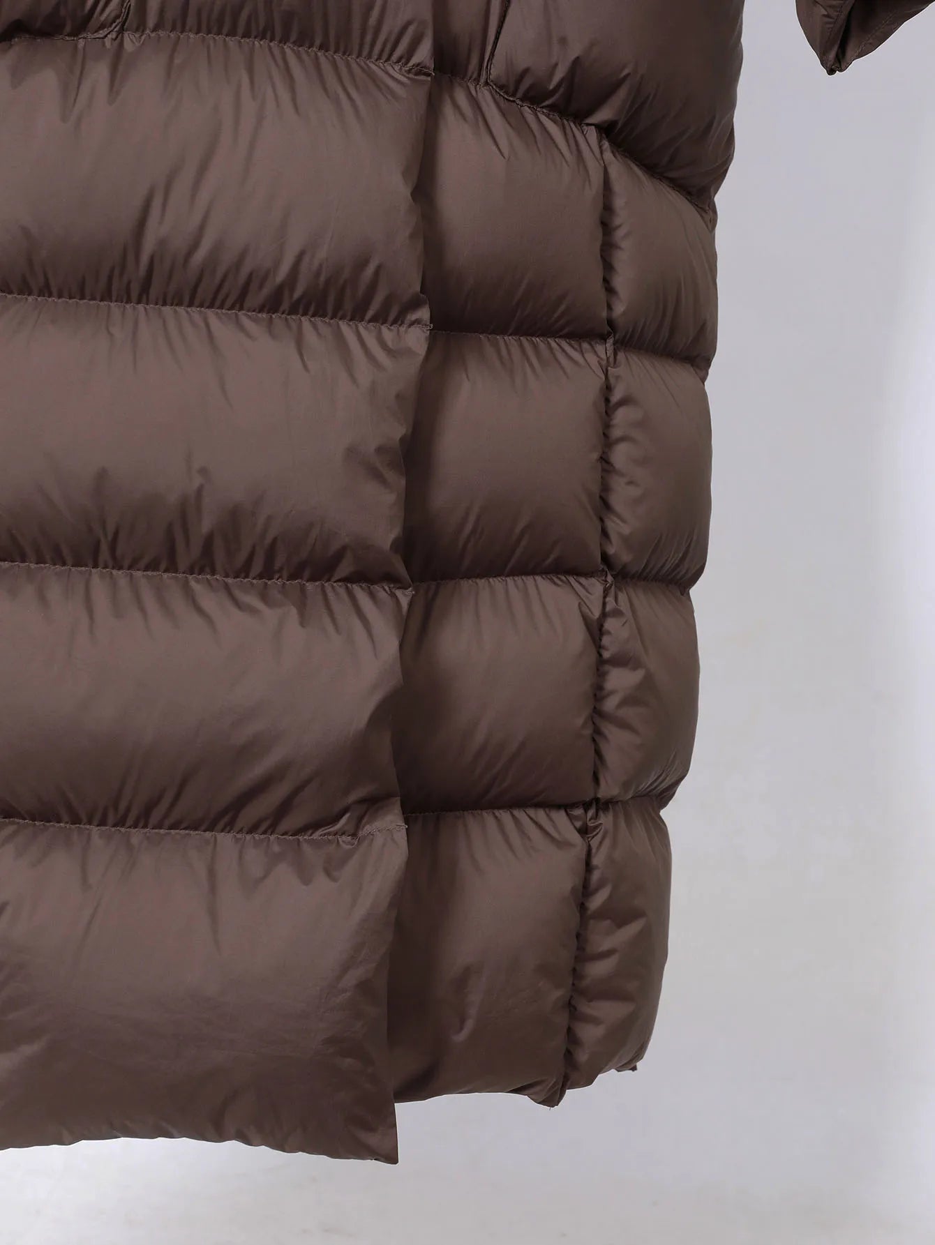 M&T Wear - The Ultimate Luxury Knee-Length White Down Puffer Coat