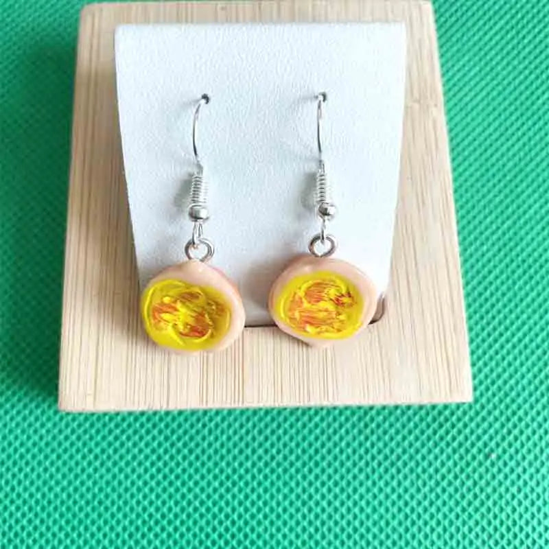 M&T Wear - Geometric Cute Food Series Earrings