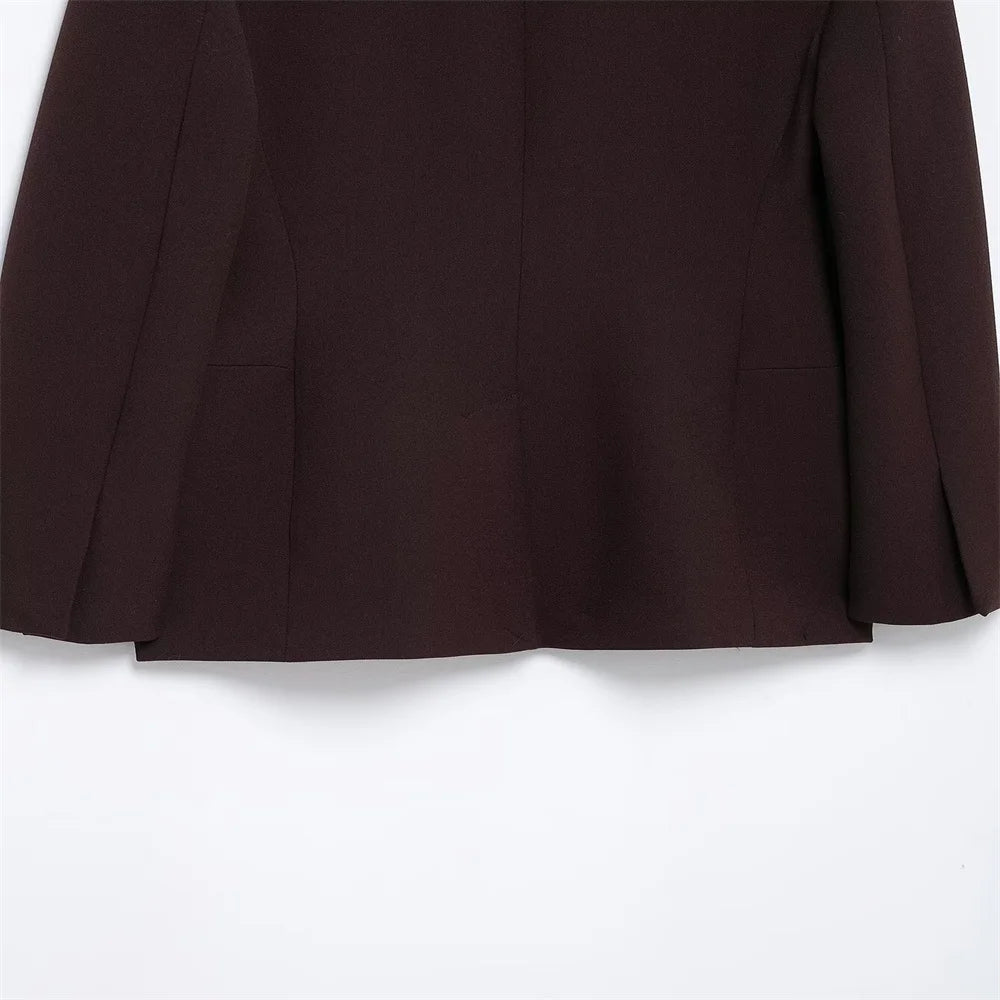 M&T Wear - Spring 2025 Women's Versatile Wide-Leg Suit Set