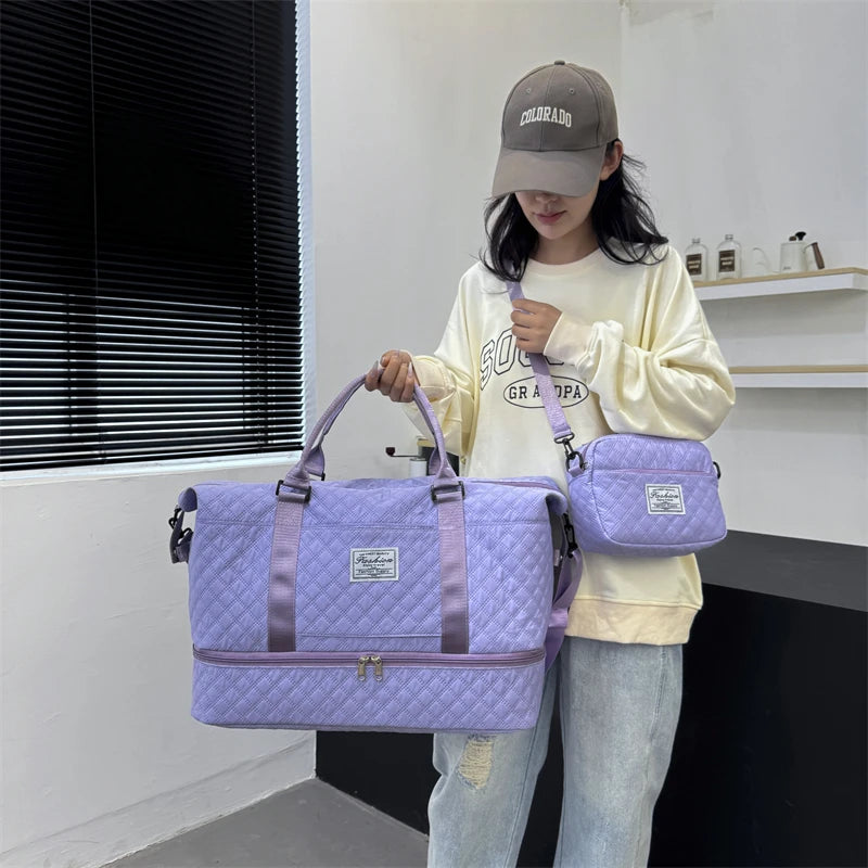 M&T Wear - Large Capacity Travel Duffle Bag & Weekender Tote