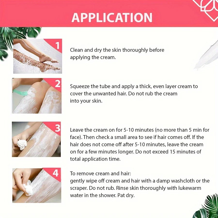 M&T Wear - GZE Sensitive Hair Removal Cream for Women