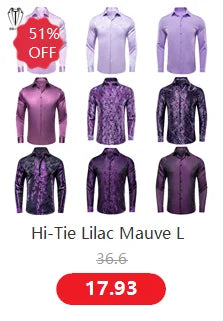 Hi-Tie 60 Color Classic Bow Ties for Men Silk Butterfly Pre-Tied Male Bowtie Pocket Square Cufflinks Set Jacquard Paisley Floral