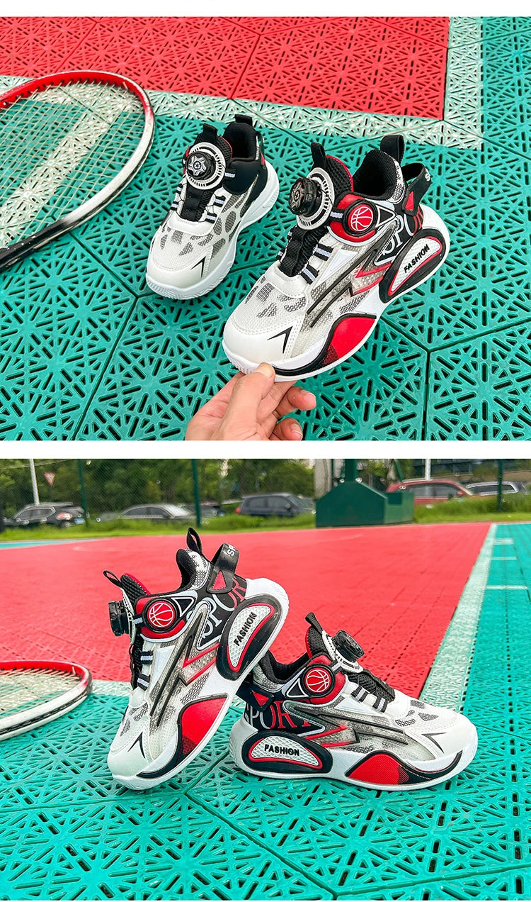 M&T Wear - Kids Casual Boys Shoes Soft Sole Kids Shoes Non-slip Sneakers Shoes Outdoor Student's Children Pink Girls Sport Walking Footwear