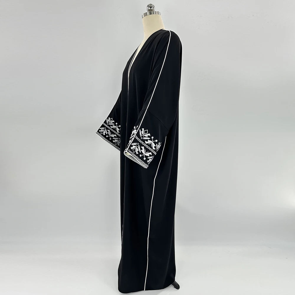M&T Wear - Modern Style Muslim Abaya Maxi Dress