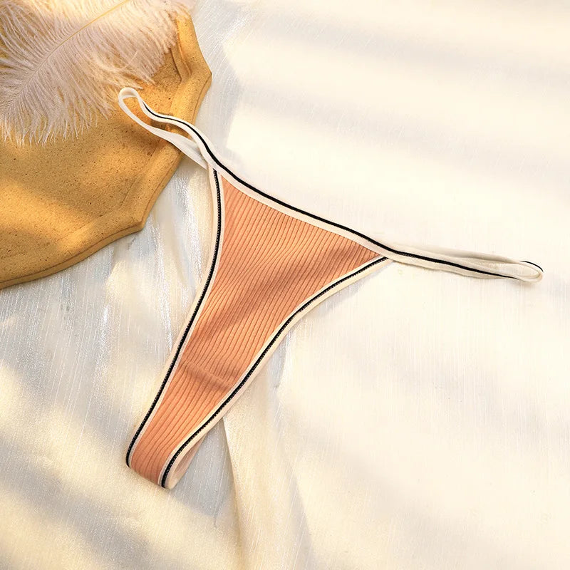 M&T Wear - Seamless Low-Rise Cotton Antibacterial Sports G-String