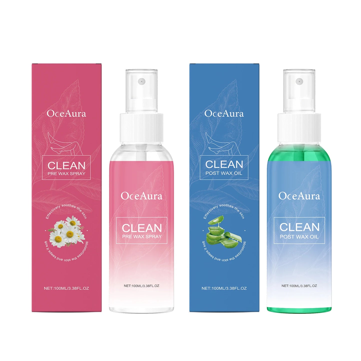 M&T Wear - Hair Removal Care Spray | Soothing, Hydrating & Anti-Redness Post Wax Treatment (100ml)