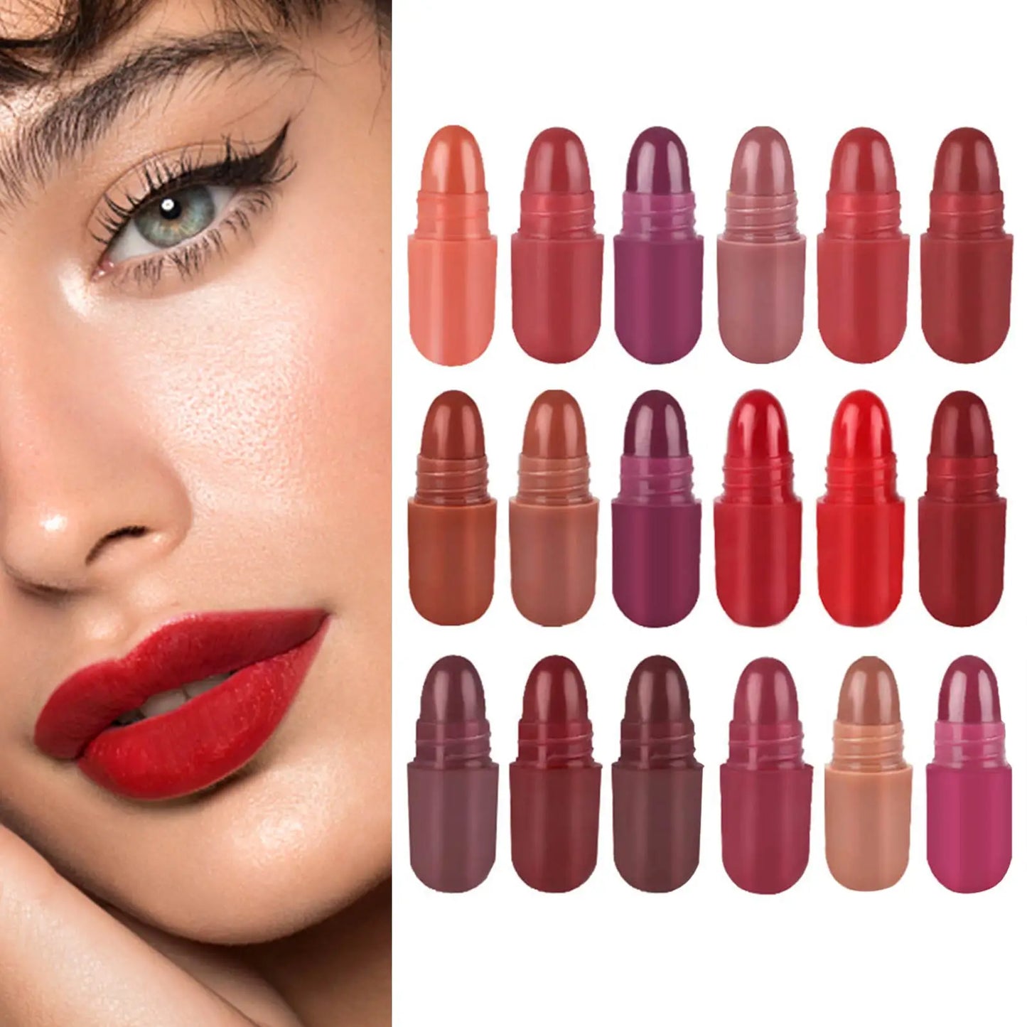 M&T Wear – Velvet Matte Mini Pill Lipstick Set (6/10/18 Colors)