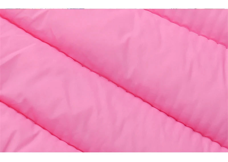 M&T Wear - Kids Down Jackets For 3-14 Years Autumn Winter Boys Girls Warm Solid Down Coats Teens Hooded Zipper Outerwear Children Clothing