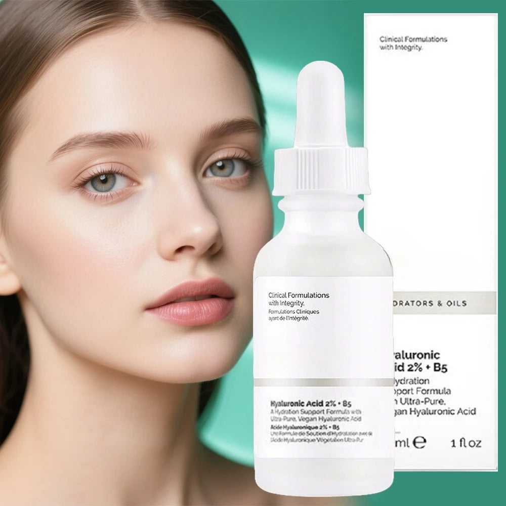 M&T Wear – 2% Hyaluronic Acid + B5 Serum | Deep Moisturizing & Nourishing Face Serum (30ml)