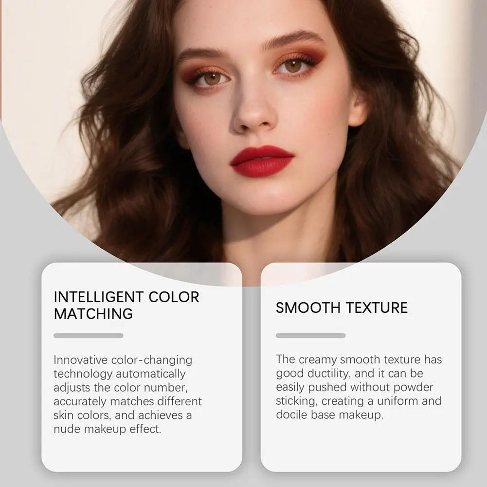 M&T Wear – Double-Head Foundation Stick with Built-In Brush (13g)