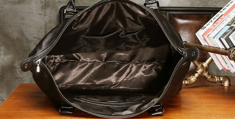 M&T Wear - New Fashion Genuine Leather Travel Duffle Bag & Weekend Tote