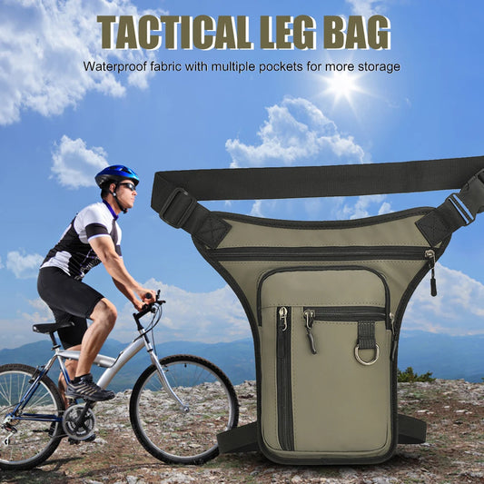 M&T Wear - Men’s Drop Leg Bag Tactical Waist & Thigh Fanny Pack