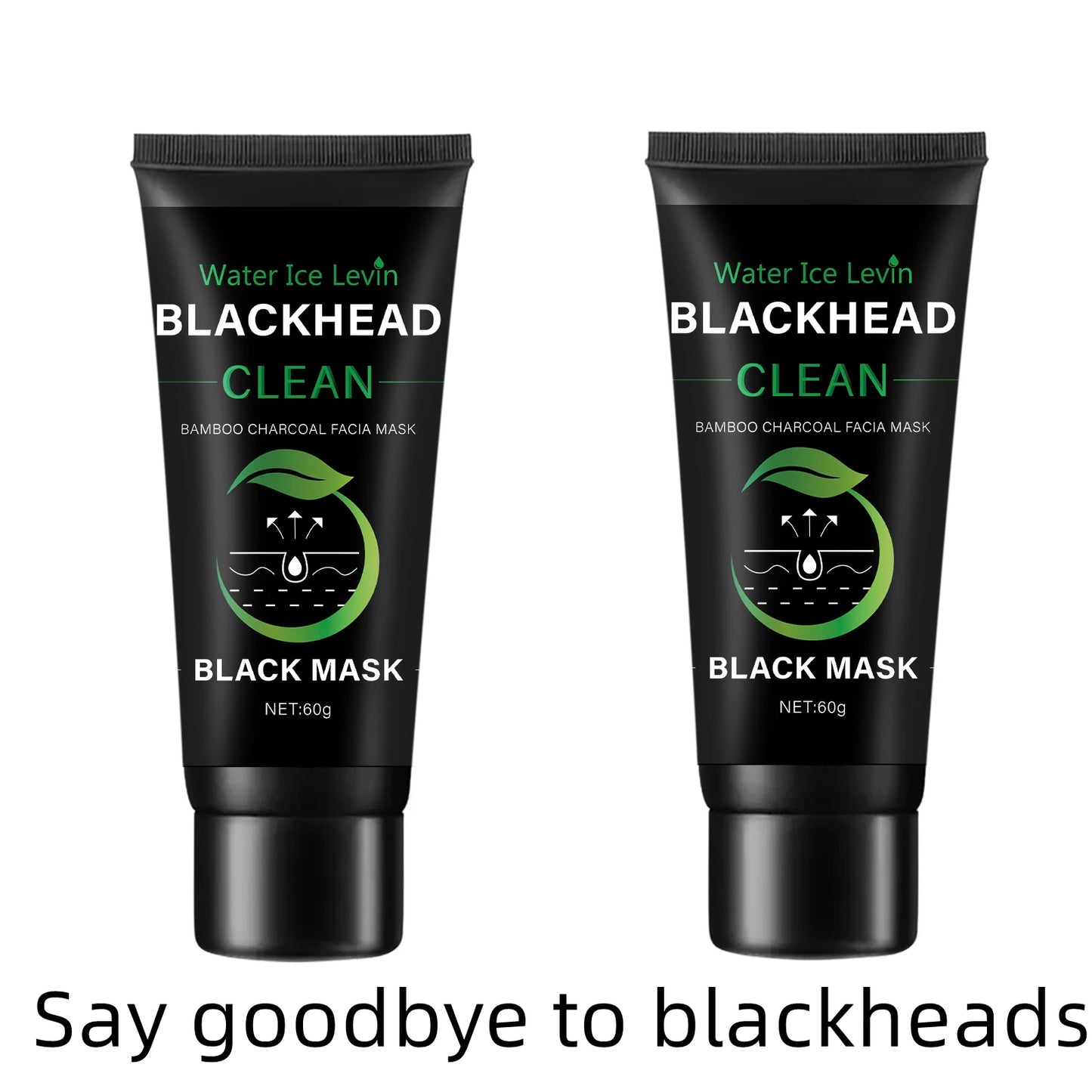Bamboo Charcoal Fiber Mask Blackhead Removal Deep Mask Deep Cleansing Cleansing Exfoliating Mask Treatment Black Mask