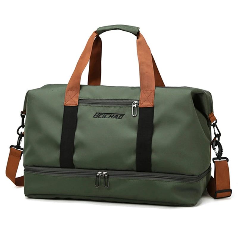 M&T Wear - Large-Capacity Dry-Wet Separation Sports Fitness Travel Bag