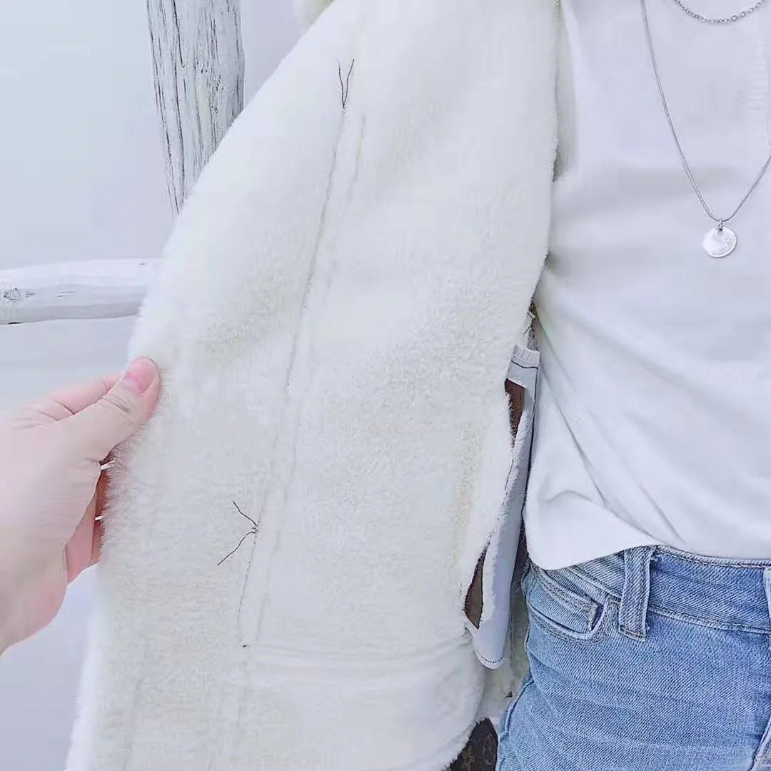 M&T Wear - Girls Jacket Leather Motorcycle Kids Coats Fleece Children Jacket Winter Autumn