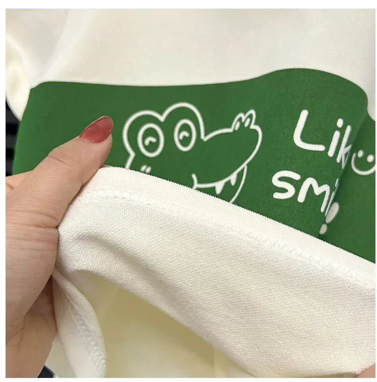 M&T Wear - Kids Clothes Cotton Set Short Sleeve Suit Baby Girls Boys Set Summer Tops +short Children's Wear 2024 New