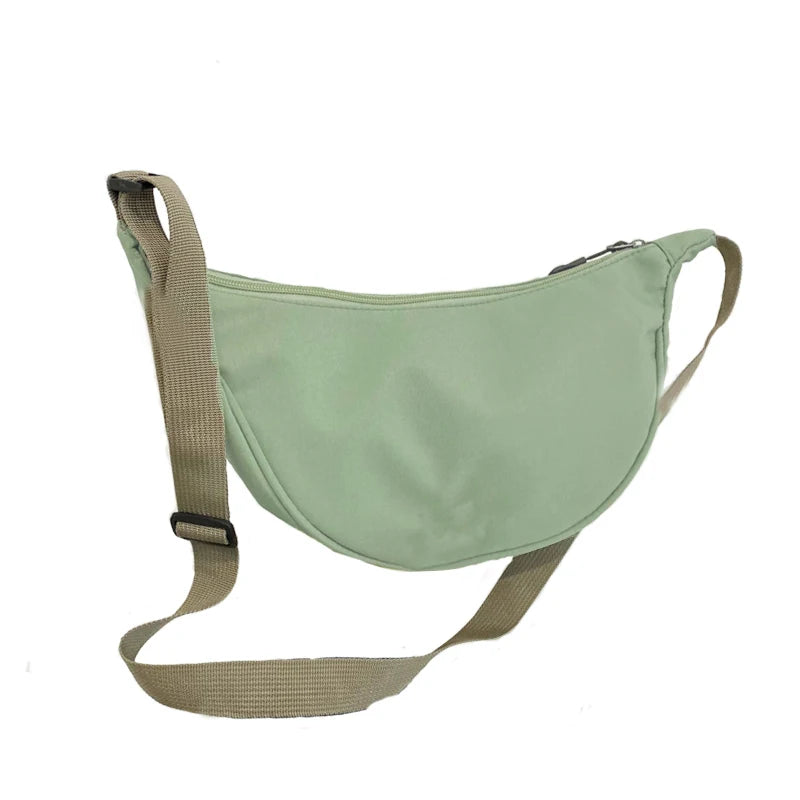 M&T Wear - Round Nylon Crossbody Travel Bag