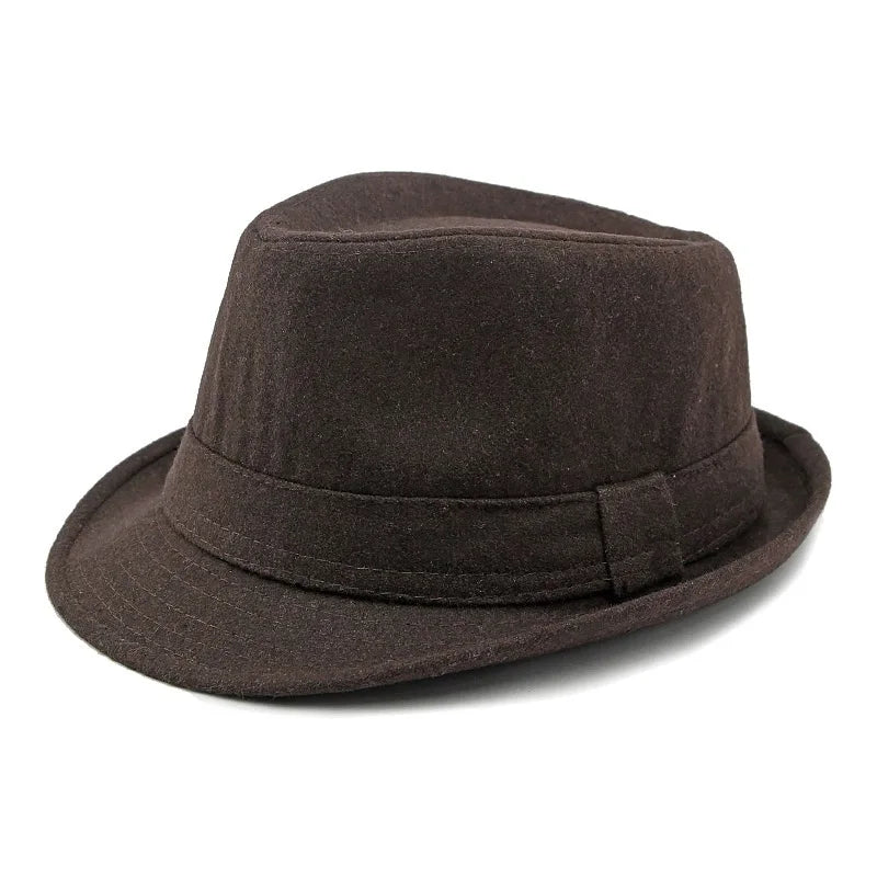 M&T Wear - Simple Plain Woolen British Jazz Hat