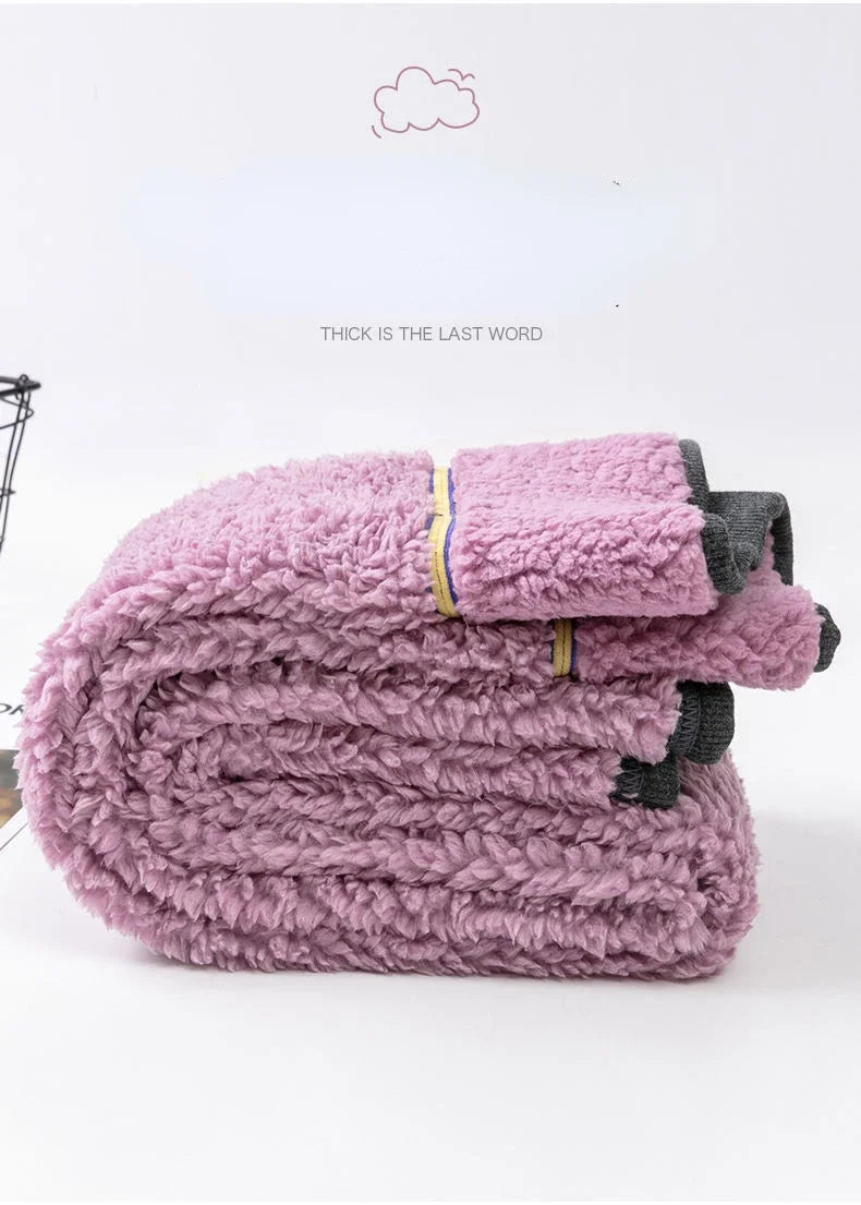 M&T Wear - Winter Velvet Thick High-Waist Leggings