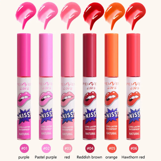 M&T Wear - 6 Colors Tattoo Magic Lip Stain Set