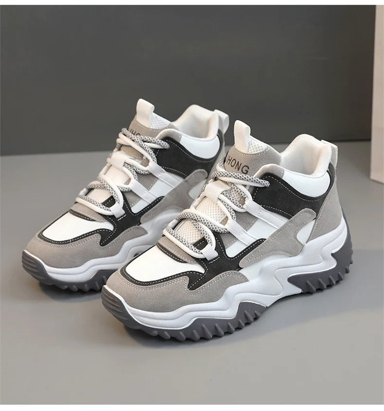 M&T Wear - Breathable Mesh Casual Shoes Woman  Heels   Loafers
