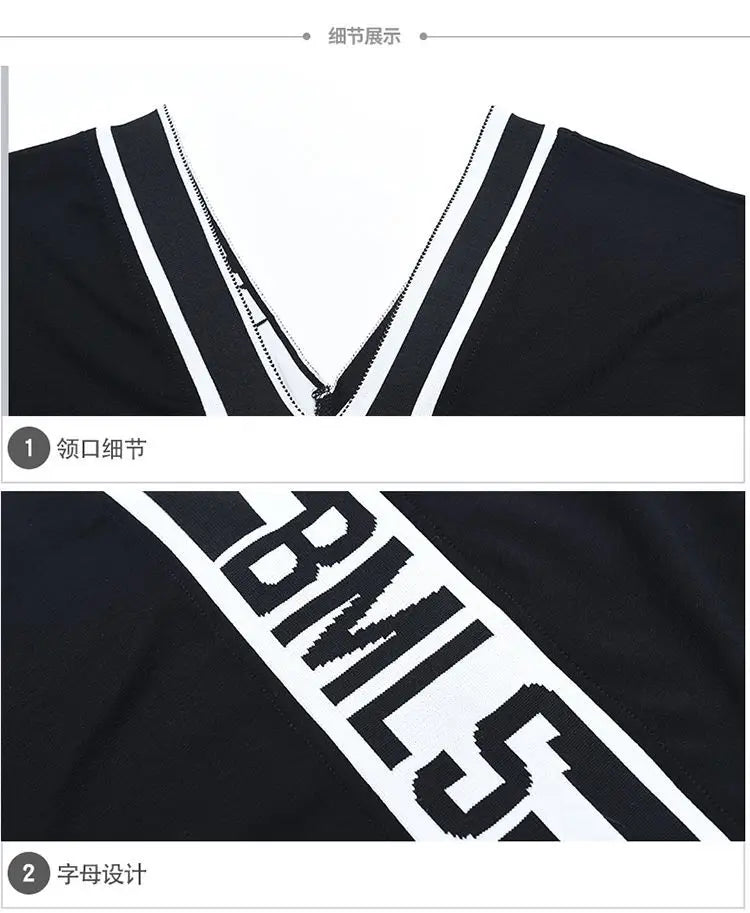 M&T Wear - Tracksuits Women 2 Pieces Sets Casual Short Sleeve V-Neck Pullover Tops Trousers Sportswear Suit 2025 New Elegant Female Clothes