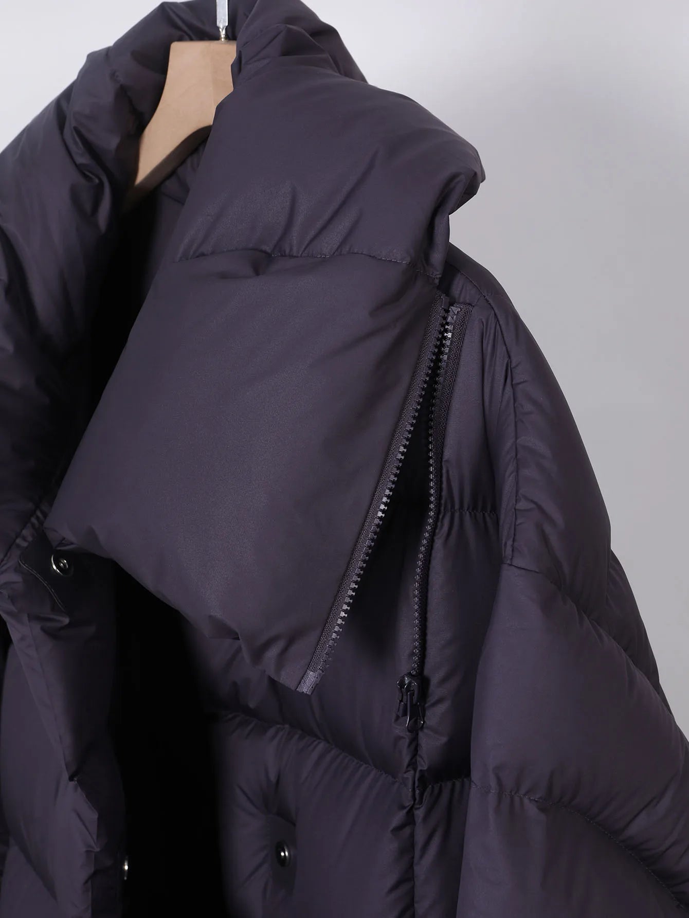 M&T Wear - The Ultimate Luxury Knee-Length White Down Puffer Coat